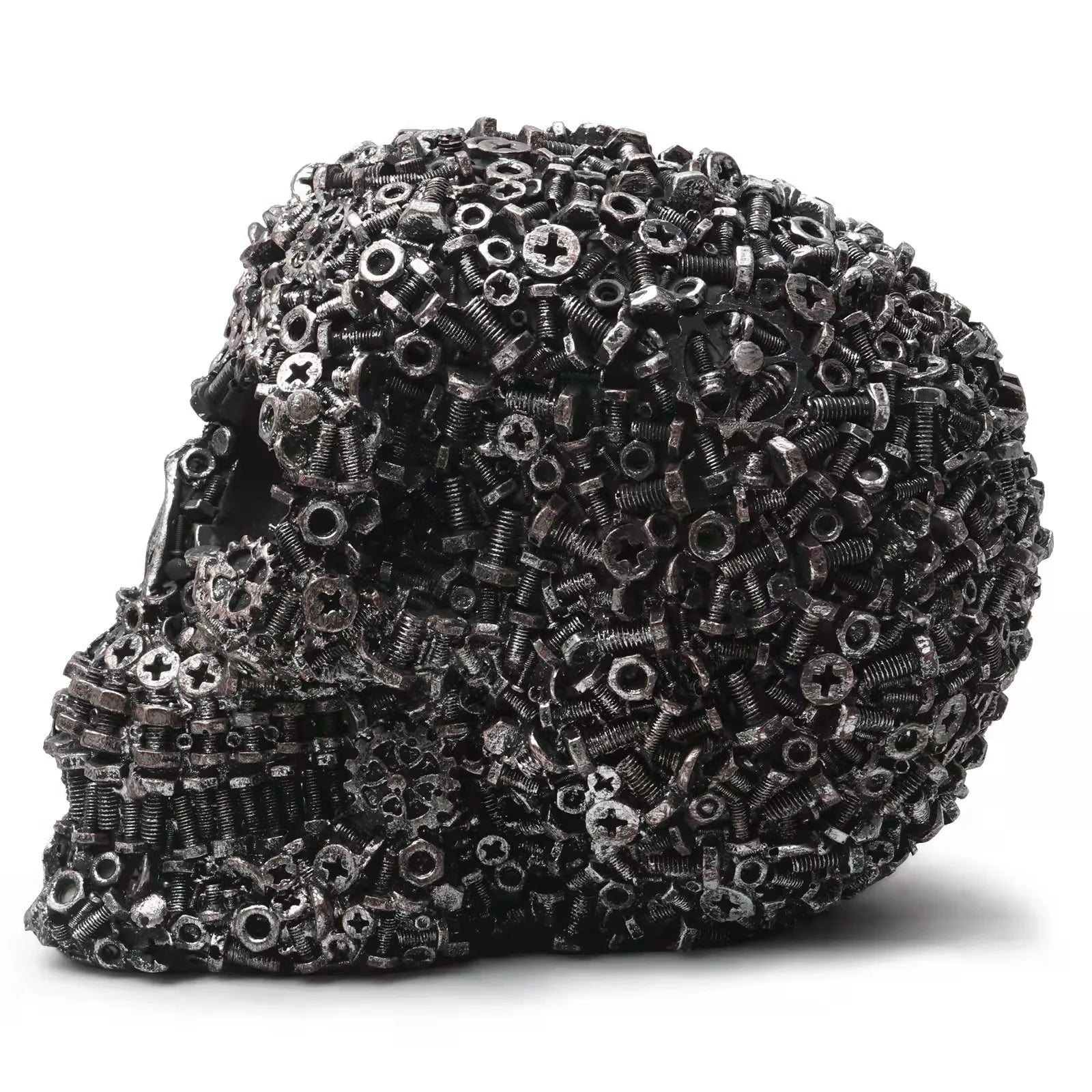 Resin Screw Gear Mechanical Style Skull