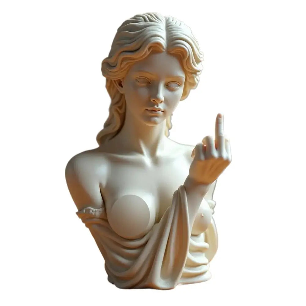 Statue Of Vienna Goddess Funny Goddess Statue 3D Resin Craft