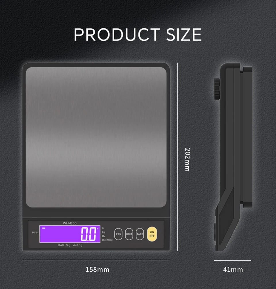 5kg/10kg Digital Electronic Kitchen Scale