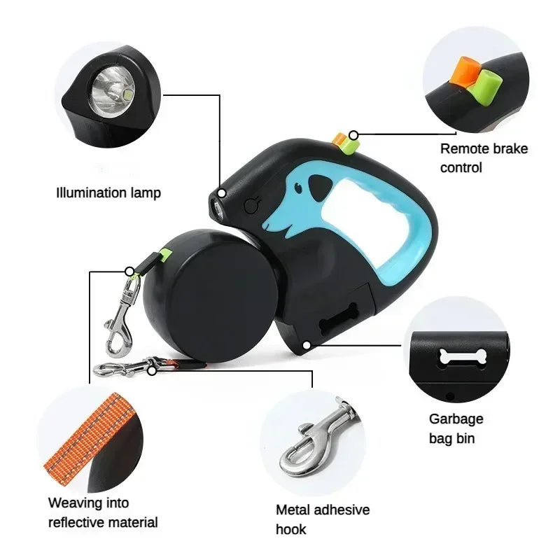 Portable Rotating Pet Leash