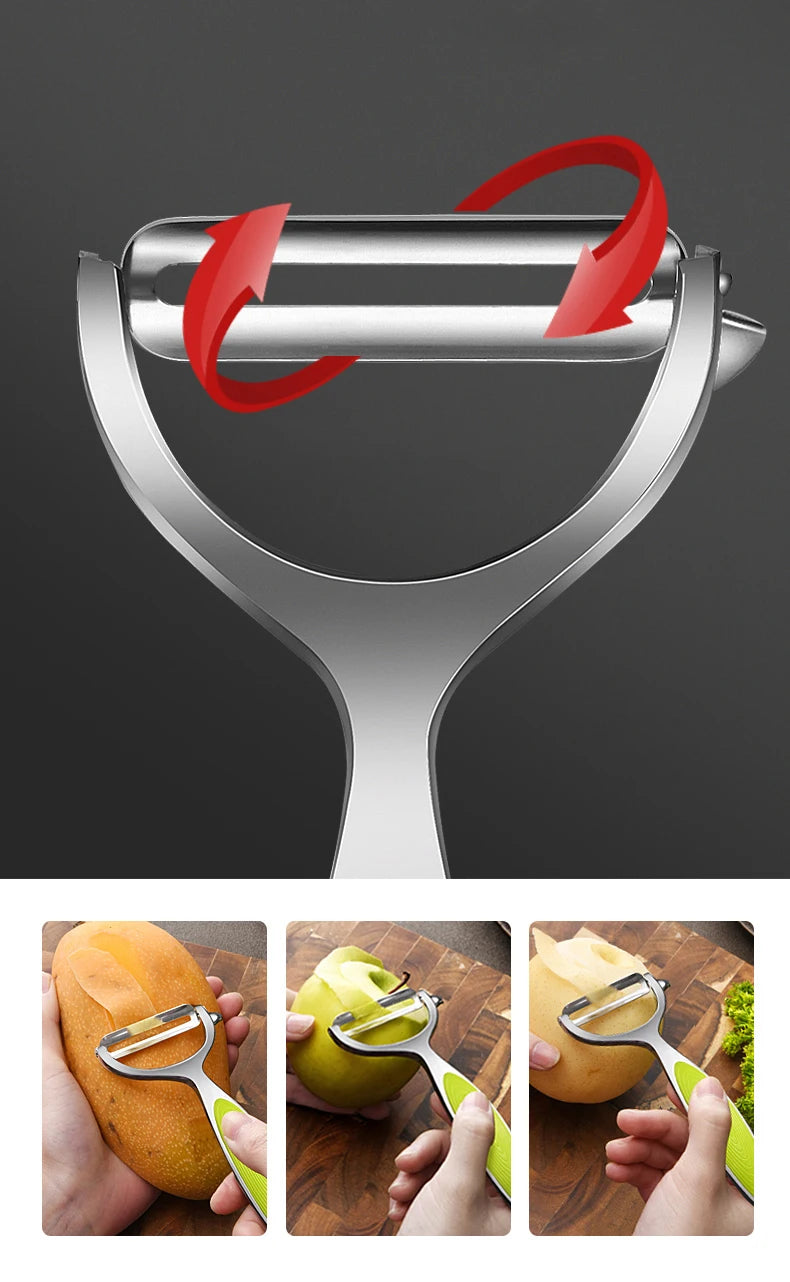 1PC Stainless Steel Vegetable Peeler