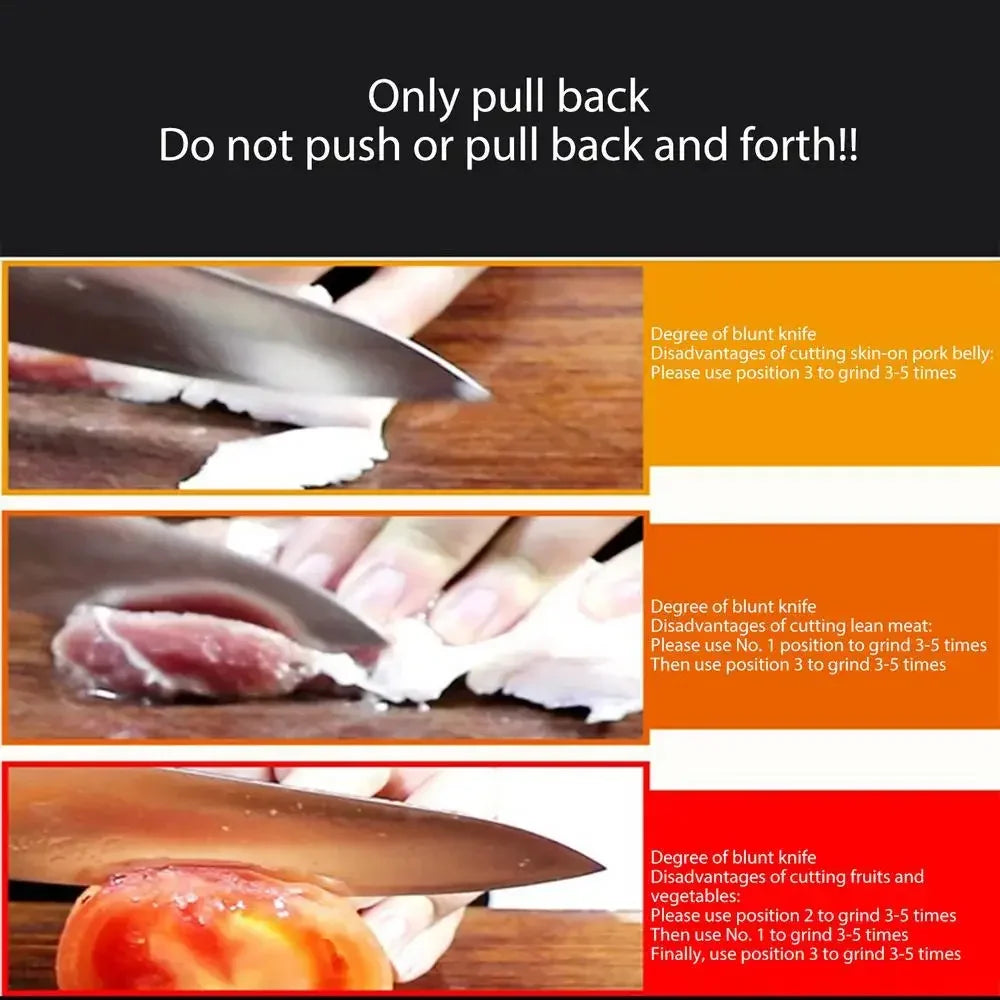 Kitchen 4 Segment Knife Sharpener