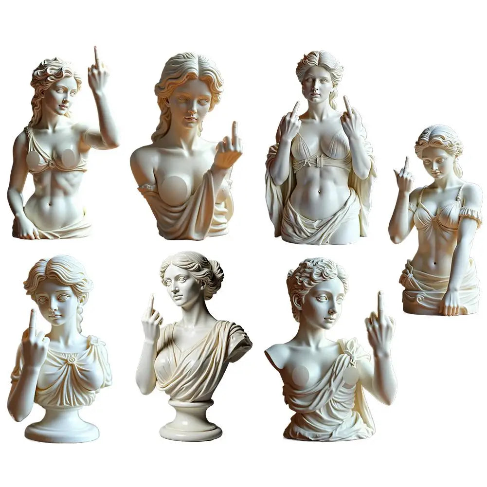 Statue Of Vienna Goddess Funny Goddess Statue 3D Resin Craft