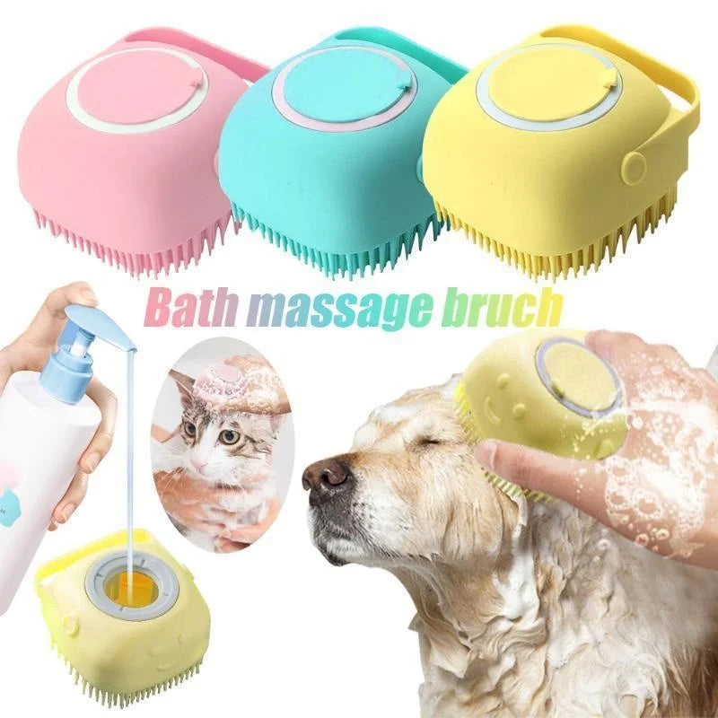 Pet Cleaning Wash Bath Massage