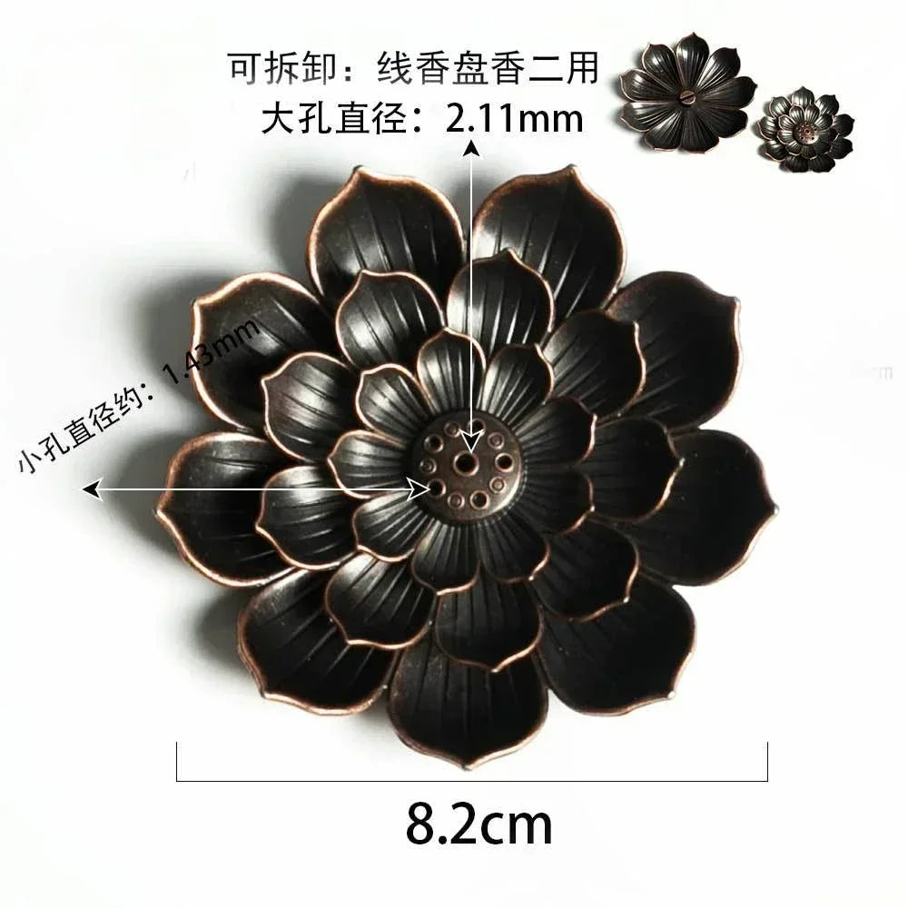 Incense Holder for Sticks Alloy Incense Burner