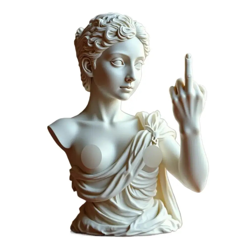 Statue Of Vienna Goddess Funny Goddess Statue 3D Resin Craft