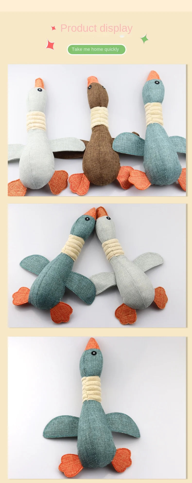 Pet Toys, Wild Goose,