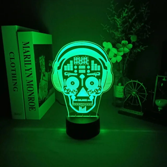 3D LED Gaming Lamp Powered Night Light