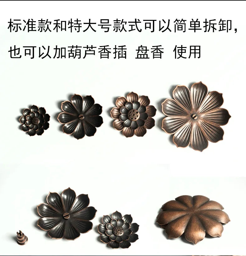 Incense Holder for Sticks Alloy Incense Burner