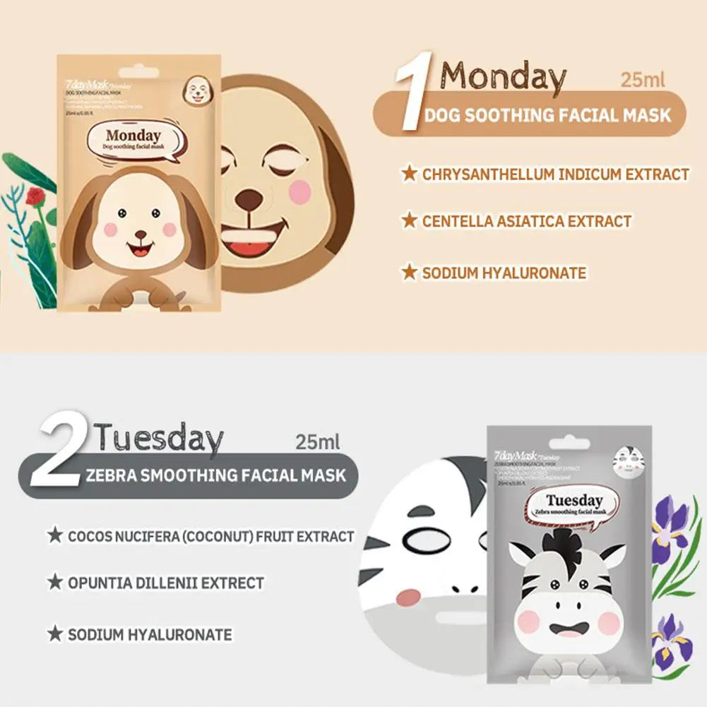 Cartoon Facial Mask Deep Hydrating