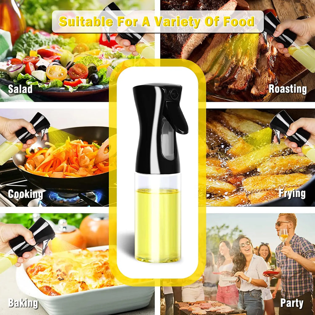 200/300/500ml Oil Spray Bottle Olive Oil Sprayer