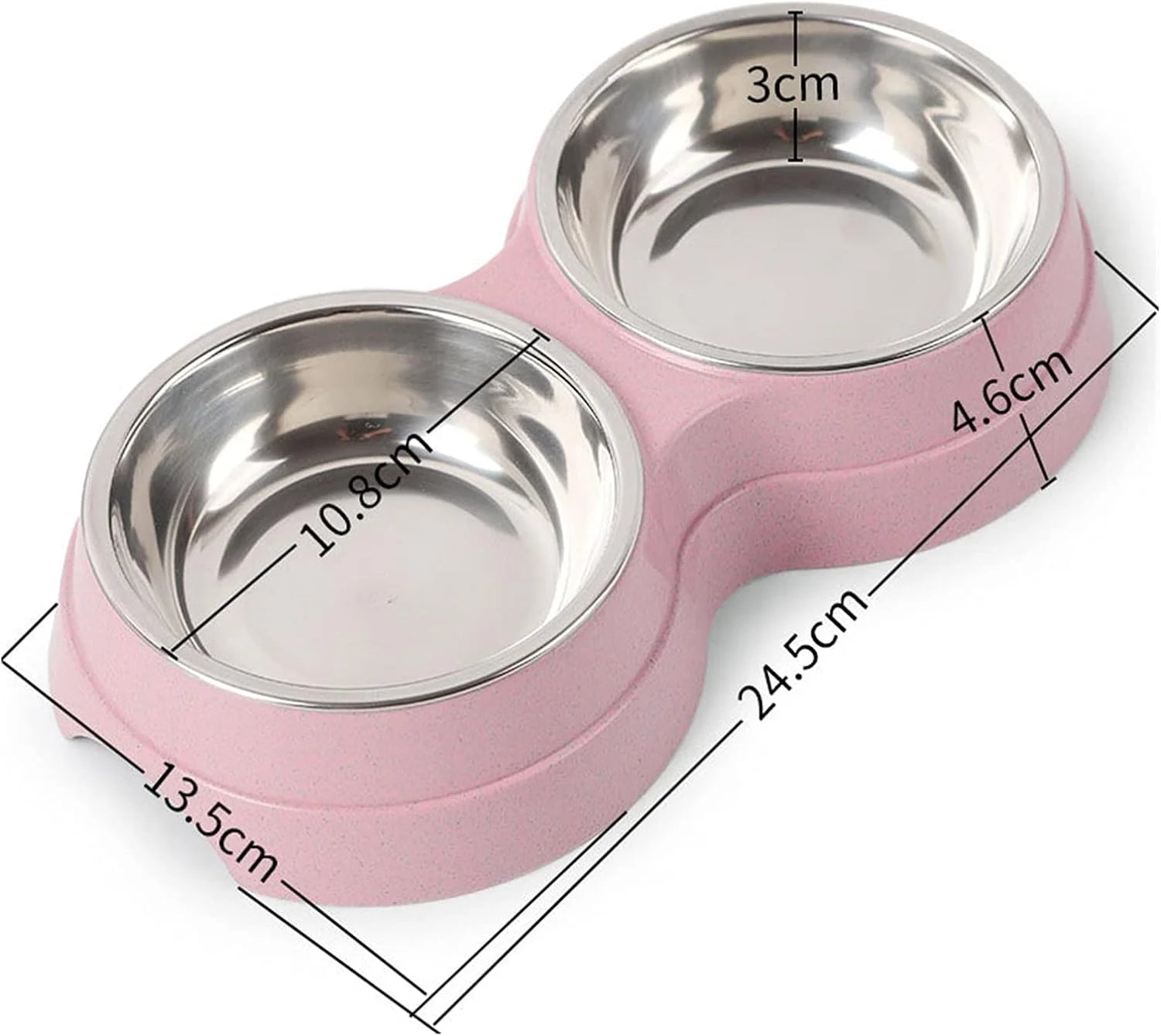 Double Pet Bowls