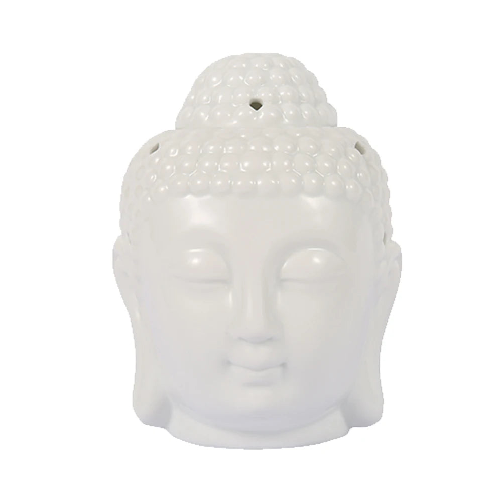 Ceramic Buddha Head Aromatherapy Oil Burner