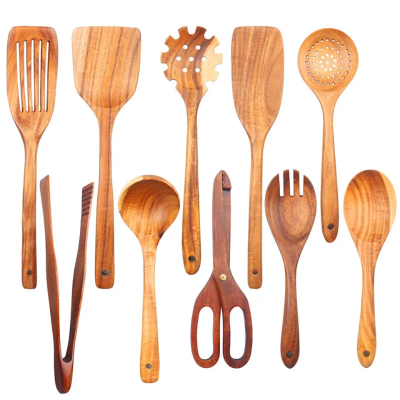 Kitchen Sets Wooden Kitchen Utensils