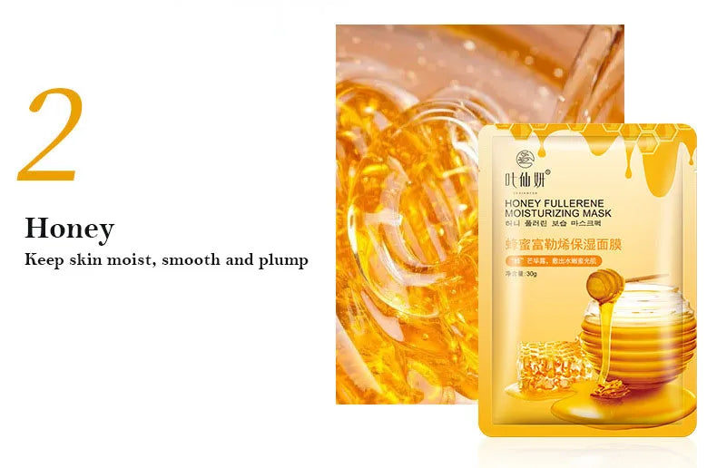 12 Pieces Blueberry Facial Masks