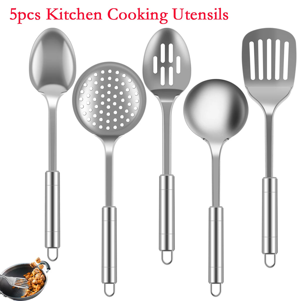5Pcs Kitchen Cooking Utensils Set