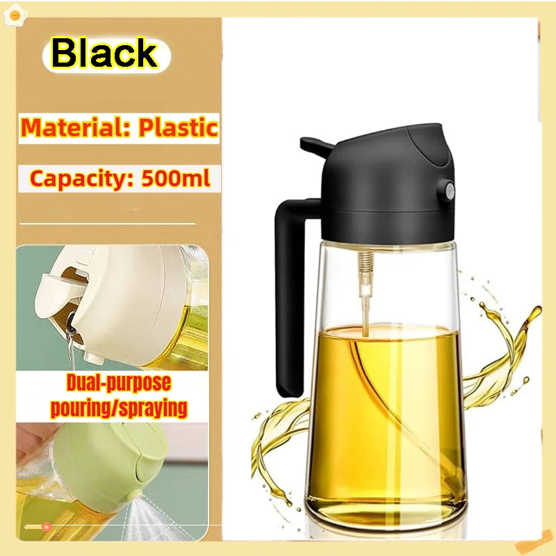 200/300/500ml Oil Spray Bottle Olive Oil Sprayer