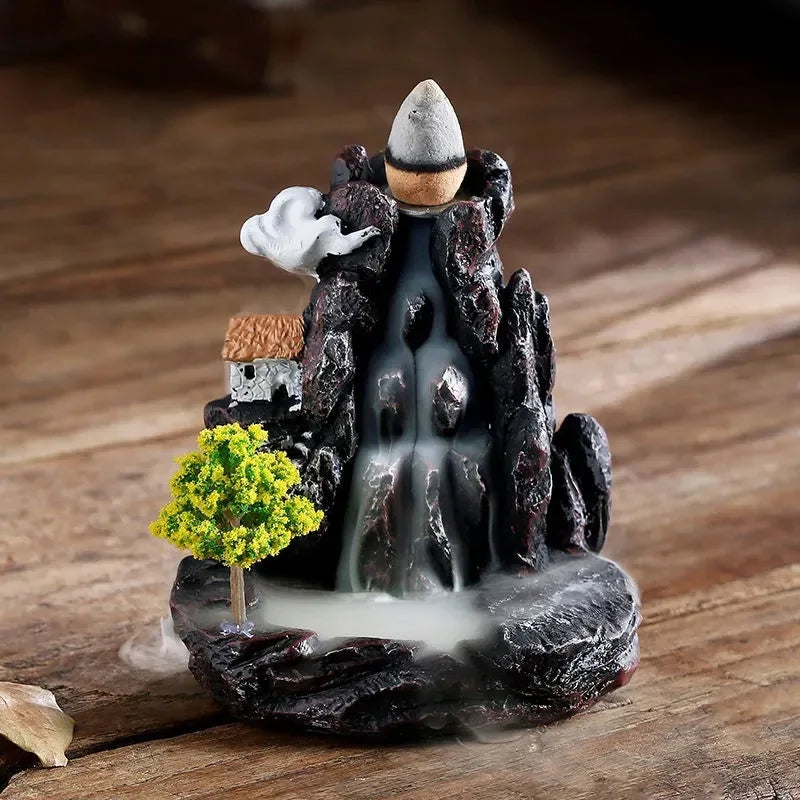 Backflow Incense Holder Waterfall