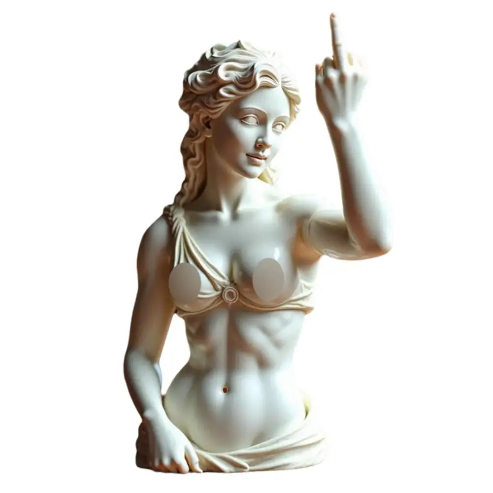 Statue Of Vienna Goddess Funny Goddess Statue 3D Resin Craft