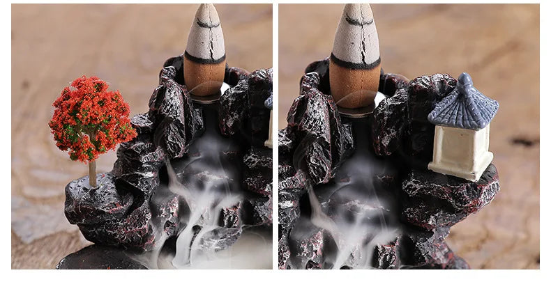 Backflow Incense Holder Waterfall