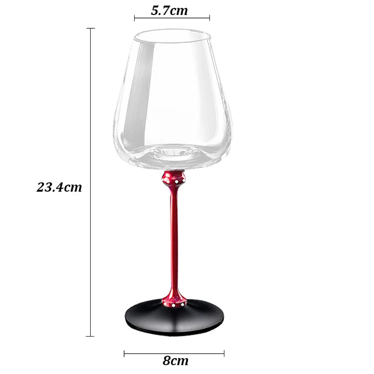 Creative Rotating Glass Wine Glasses