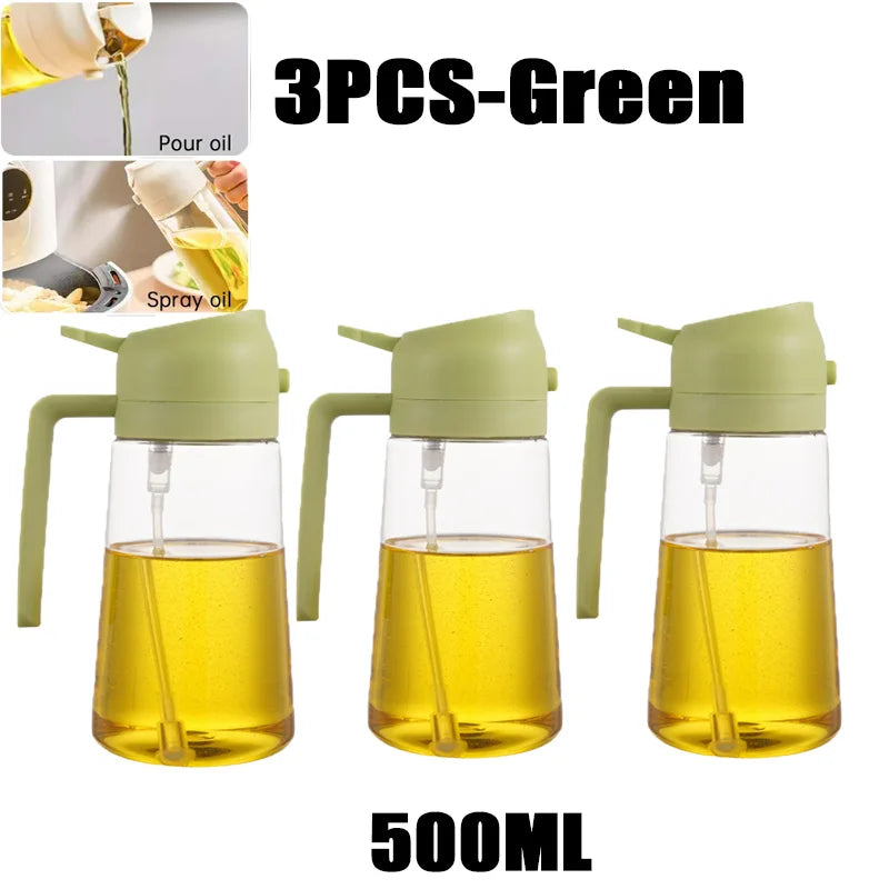 200/300/500ml Oil Spray Bottle Olive Oil Sprayer