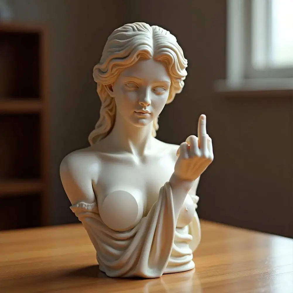 Statue Of Vienna Goddess Funny Goddess Statue 3D Resin Craft