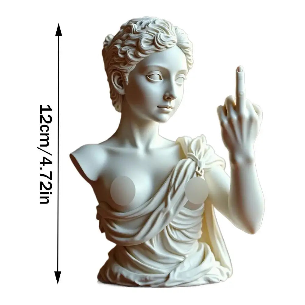Statue Of Vienna Goddess Funny Goddess Statue 3D Resin Craft