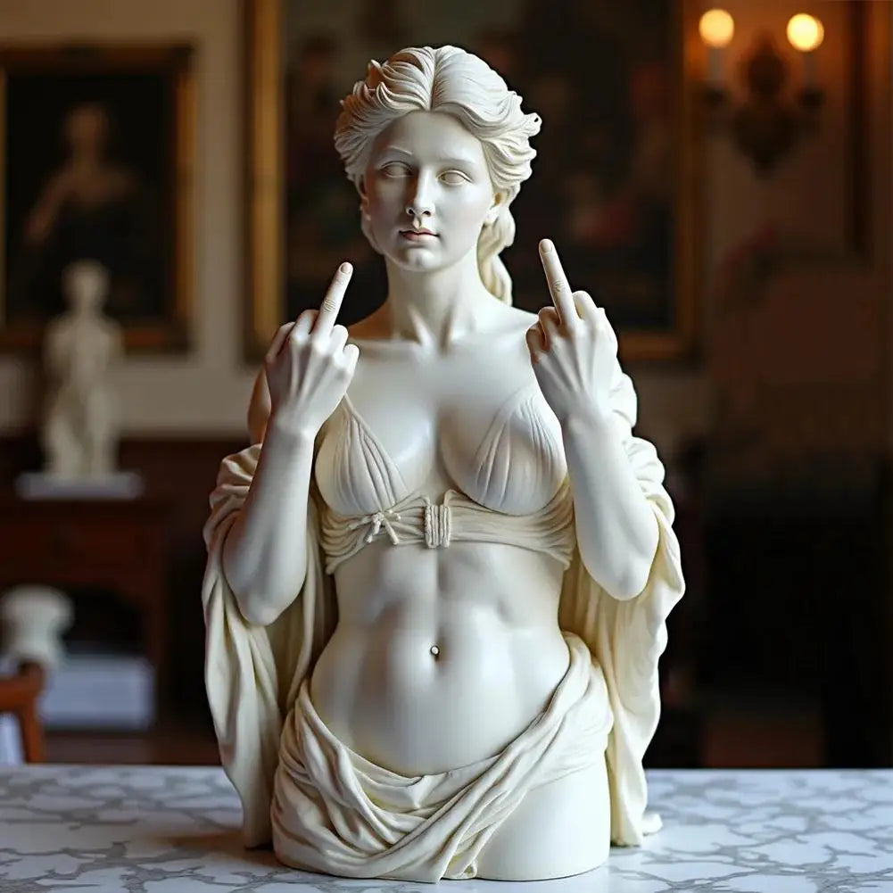 Statue Of Vienna Goddess Funny Goddess Statue 3D Resin Craft