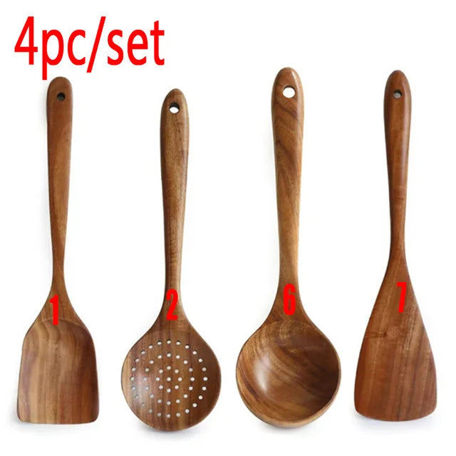 Kitchen Sets Wooden Kitchen Utensils