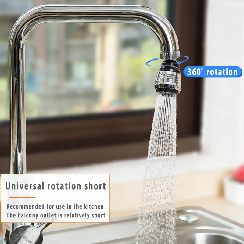Kitchen Gadgets 2 Modes 360 Rotatable faucet