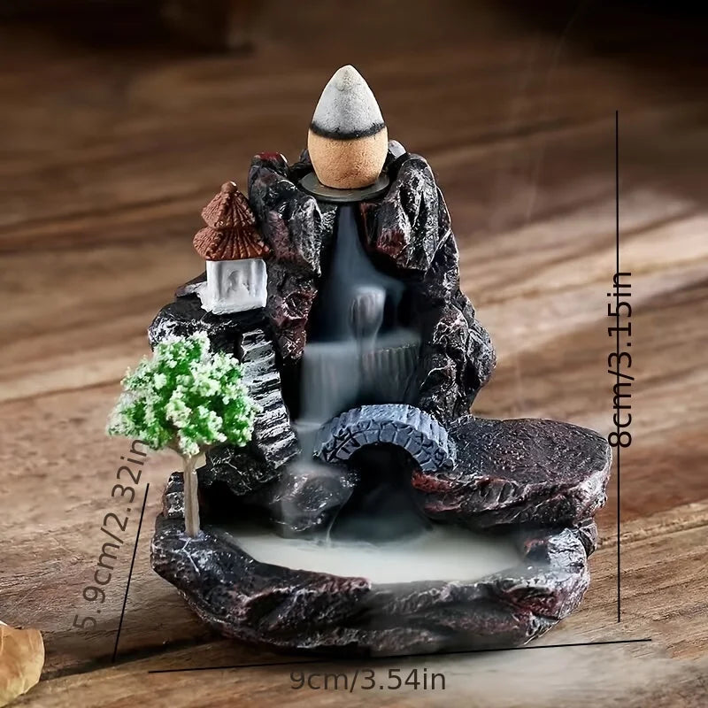 Backflow Incense Holder Waterfall
