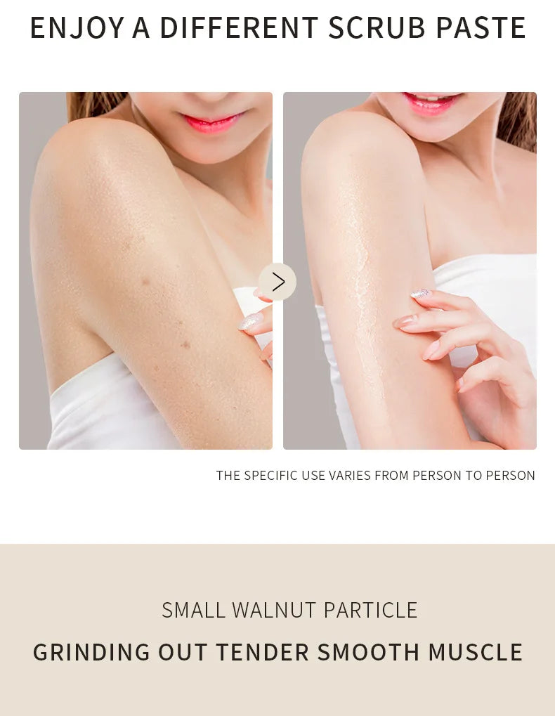 220g Fruit Body Scrub Exfoliating Deep Cleanse