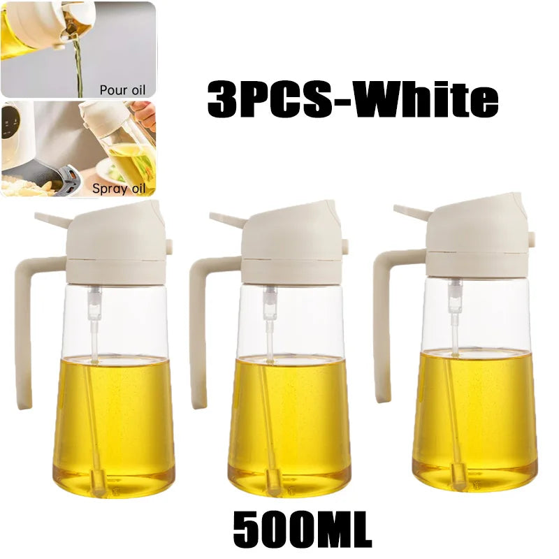 200/300/500ml Oil Spray Bottle Olive Oil Sprayer