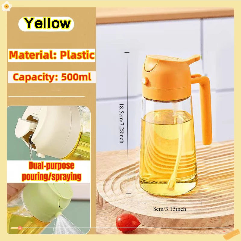 200/300/500ml Oil Spray Bottle Olive Oil Sprayer