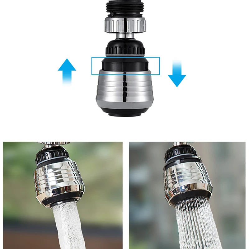 Kitchen Gadgets 2 Modes 360 Rotatable faucet